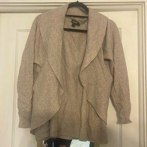 DKNY Shell sweater with attached cardigan/shrug.